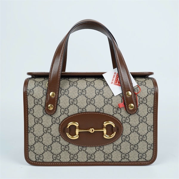 Túi GG Horsebit 1955 xám (645453-486628) sz23 (HT)+