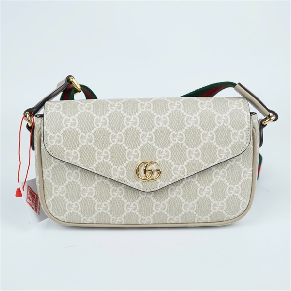 Túi GG Ophidia nude (764961-0416) sz21 (HT)+