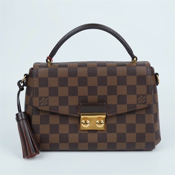 Túi LV Croisette ô vuông nâu (ML3179) sz23 (HT)+