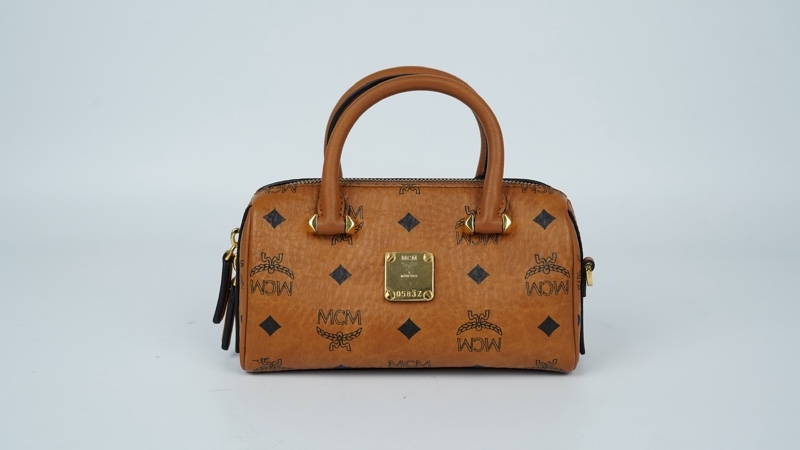 Túi MCM Boston nâu sz18 (TT) KG+