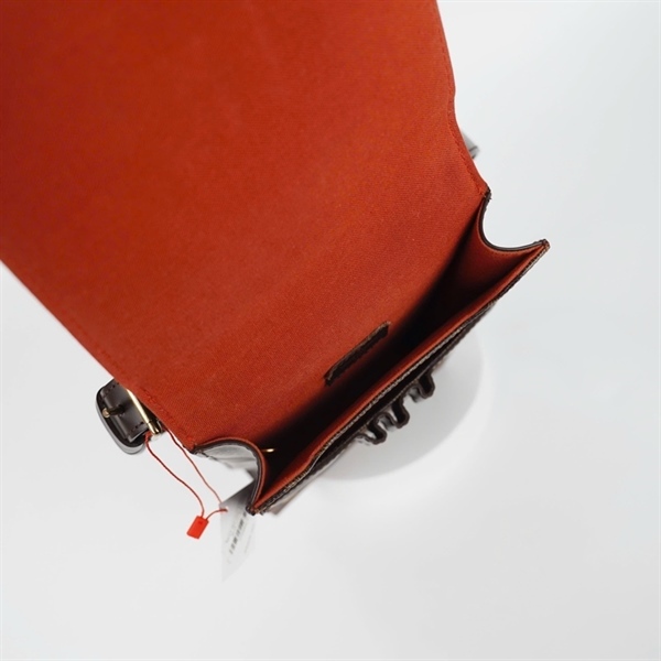 Túi LV đeo chéo ô vuông nâu sz16 KG+