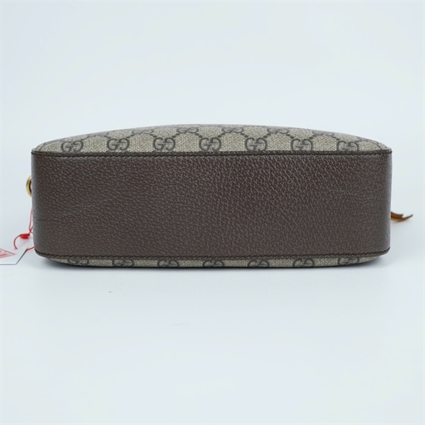 Túi GG đeo chéo xám (476466-498879) sz24 (HT) KG+