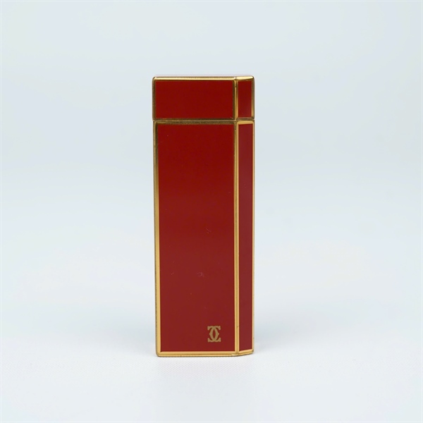 Bật lửa Cartier đỏ hình rồng (1A99998) KG+