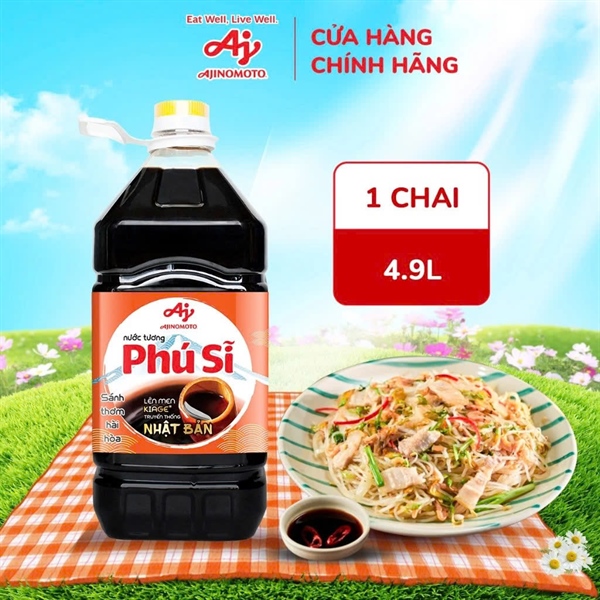 Can Nước Tương Phú Sĩ 4.9 Lít