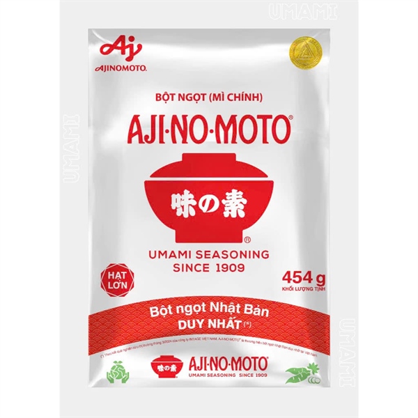 Bột ngọt hạt lớn Ajinomoto gói 454g
