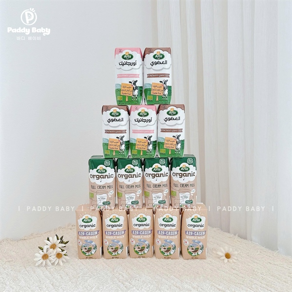 Sữa tươi hữu cơ ARLA ORGANIC VỊ DÂU cho bé 12m+