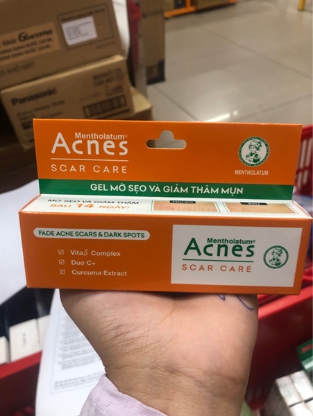 Gel mờ sẹo và giảm thâm mụn Acnes 12g