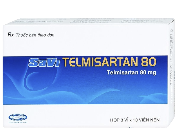 Savi telmisartan 80 savipharm (h/30 viên nén)