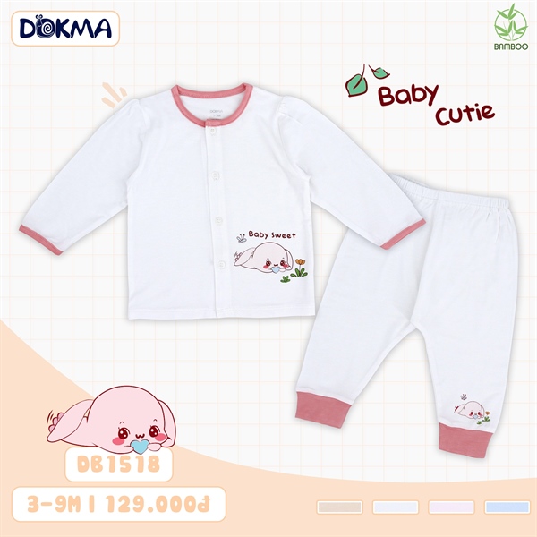 DB1518 - 3M/9M Bộ ss dài cài giữa