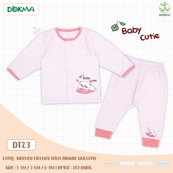 DB1518 - 3M/9M Bộ ss dài cài giữa