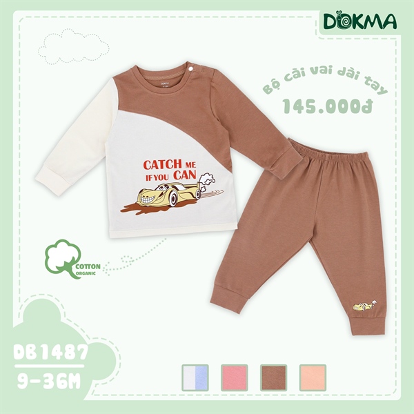 DB1487 - 9M/3Y Bộ cài vai dài