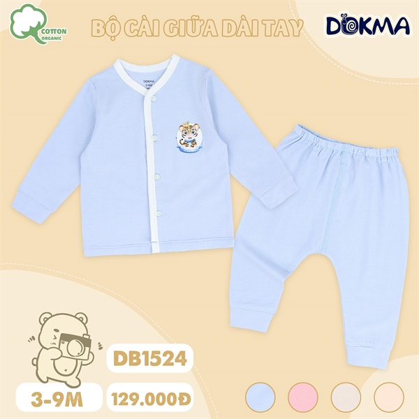 DB1524 - 3M/9M Bộ ss dài cài giữa