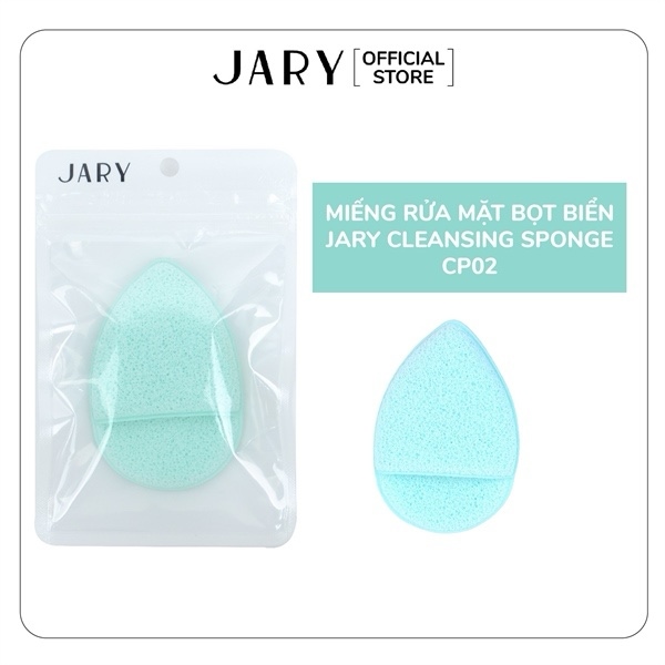 Miếng rửa mặt bọt biển jary cleansing sponge