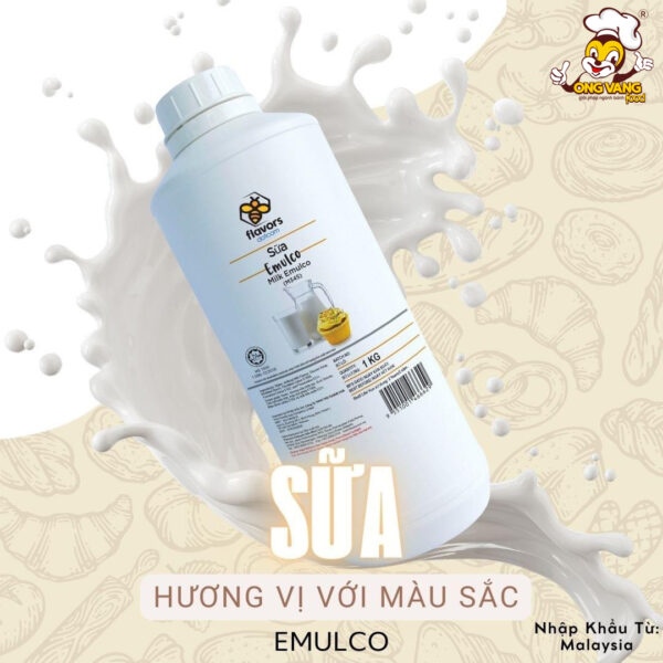 Hương sữa Emulco TFH - M345 ( 1kg/chai )