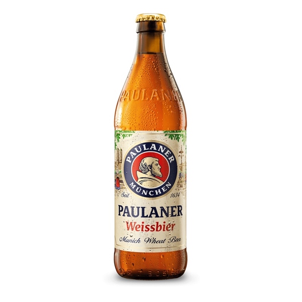 Bia paulaner weissbier 5,5% Đức chai 500ml