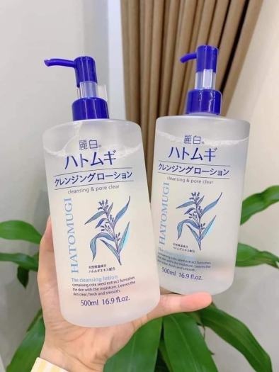 Nước tẩy Trang Hatomugi 500ml