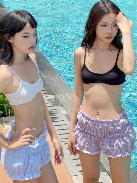 TWENTI Áo Croptop Dáng Bra - TRẮNG