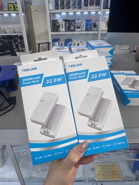 SẠC DỰ PHÒNG YESLINK 20.000mAh