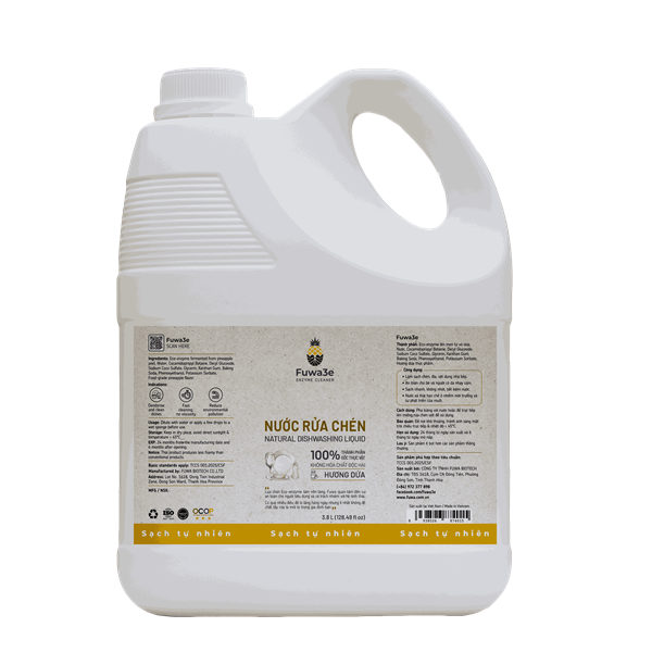 Nước rửa chén Fuwa3e 3800ml