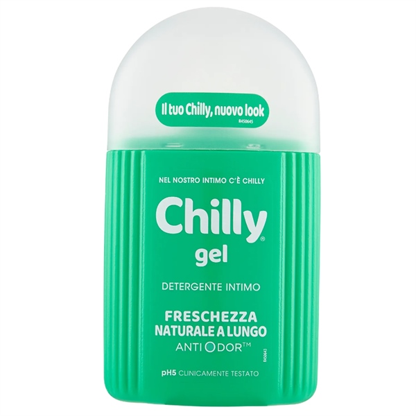 Vệ sinh vùng kín Chilly Gel Detergente Intimo - 200ml (Xanh)
