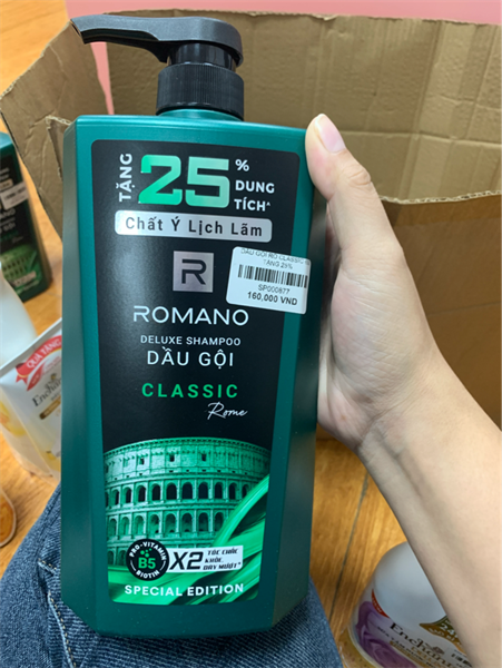 DẦU GỘI RÔ CLASSIC 650 TẶNG 25%