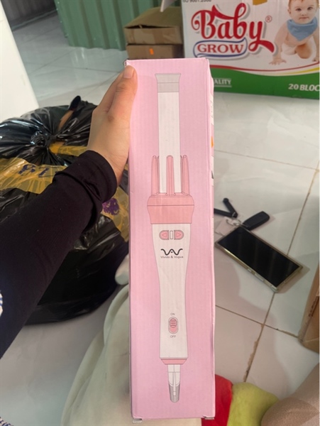 Máy uốn tóc trục xoay