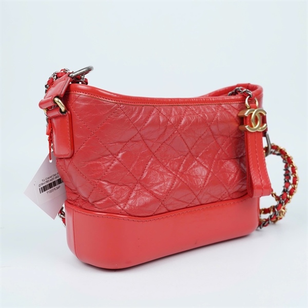 Túi Chanel Gab đỏ (27844780) sz20 (BQ) KG+