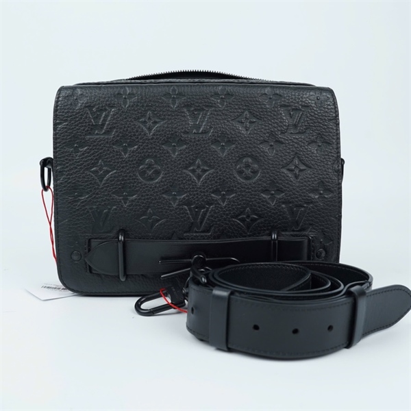 Túi LV Steamer hoa đen sz23 (BQ) KG+