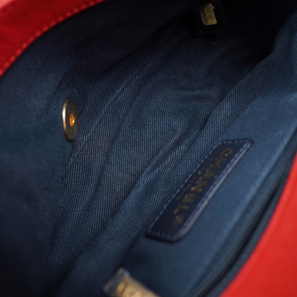 Túi Chanel đỏ (22065251) sz21 (BQ) KG+