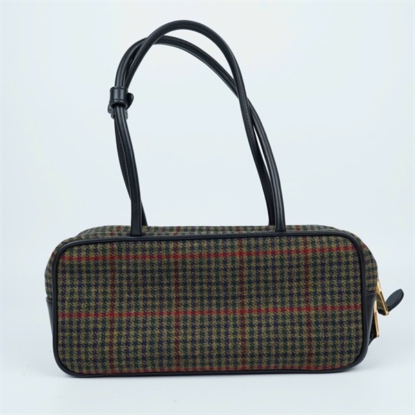 Túi Miu Miu xanh kẻ sọc sz28 (BQ) KG+