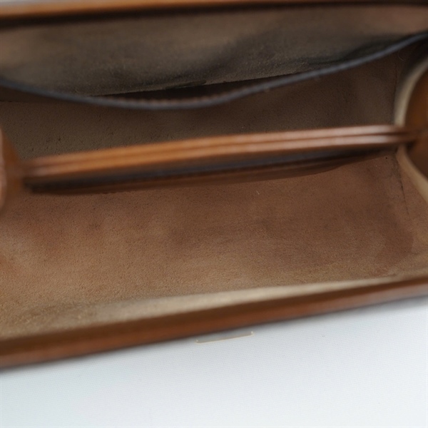 Túi GG 1955 handel xám nắp nâu 2 strap (703848-520981) sz22 (HT)+