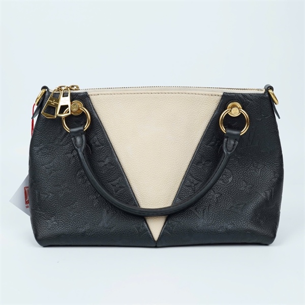 Túi LV nude phối hoa đen sz25 (BQ) KG+