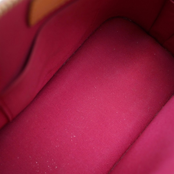 Túi LV Alma hoa đỏ bóng kèm ổ+2 chìa (MI4113) sz23 (BQ) KG+