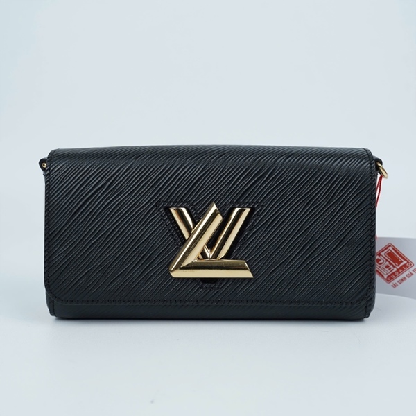 Túi LV Twist đen kèm gương 2 strap sz19 (HT)+