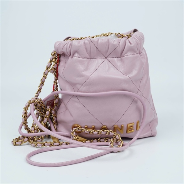 Túi Chanel Hobo hồng (JEG0G217) sz16 (BQ) KG+