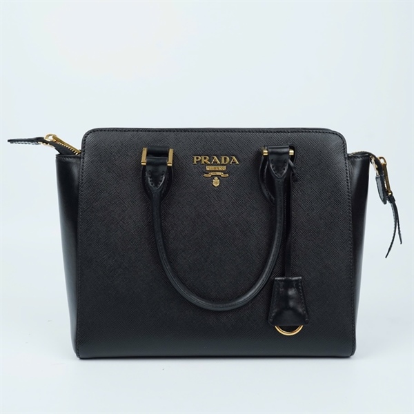 Túi Prada đen sz26 (BQ) KG+