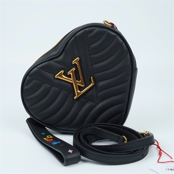 Túi LV Heart đen sz11-16 (BQ) KG+