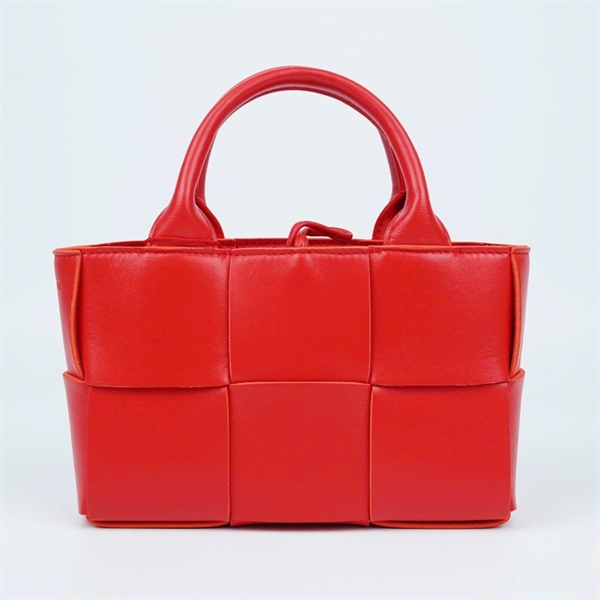 Túi Bottega Tote đỏ kèm ví sz20 (BQ) KG+