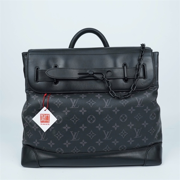 Túi LV Steamer hoa đen sz36 (BQ) KG+