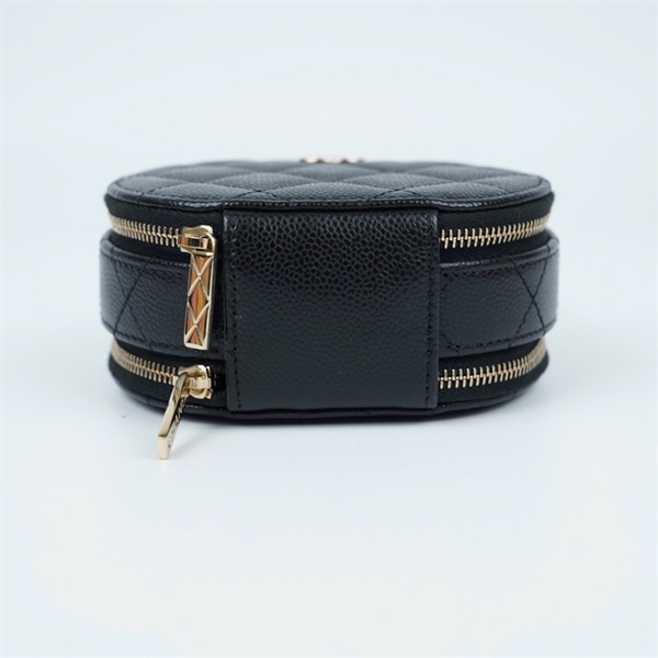 Túi Chanel tròn đen (31816996) sz12 (BQ) KG+