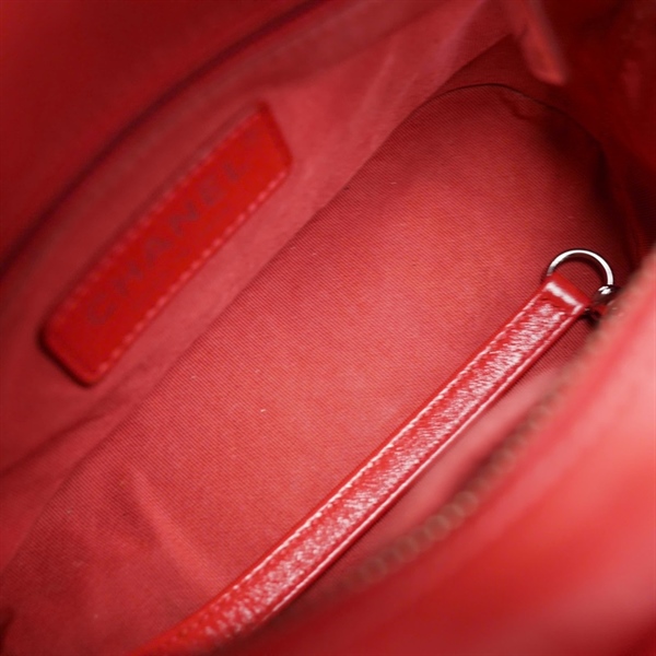 Túi Chanel Gab đỏ (27844780) sz20 (BQ) KG+