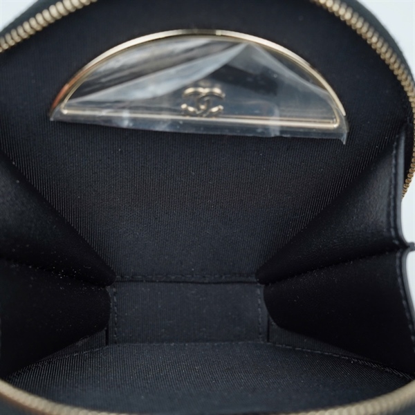 Túi Chanel tròn đen (31816996) sz12 (BQ) KG+