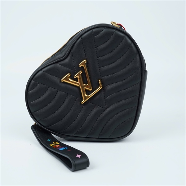 Túi LV Heart đen sz11-16 (BQ) KG+