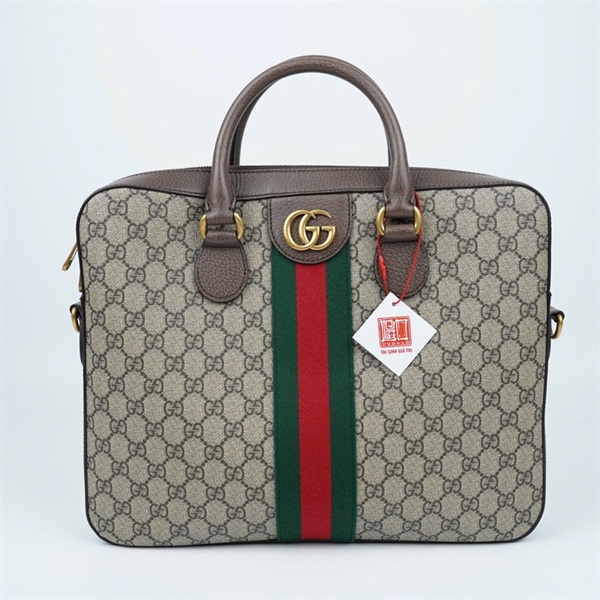 Túi GG cặp táp xám (574793-486628) sz36 (BQ) KG+