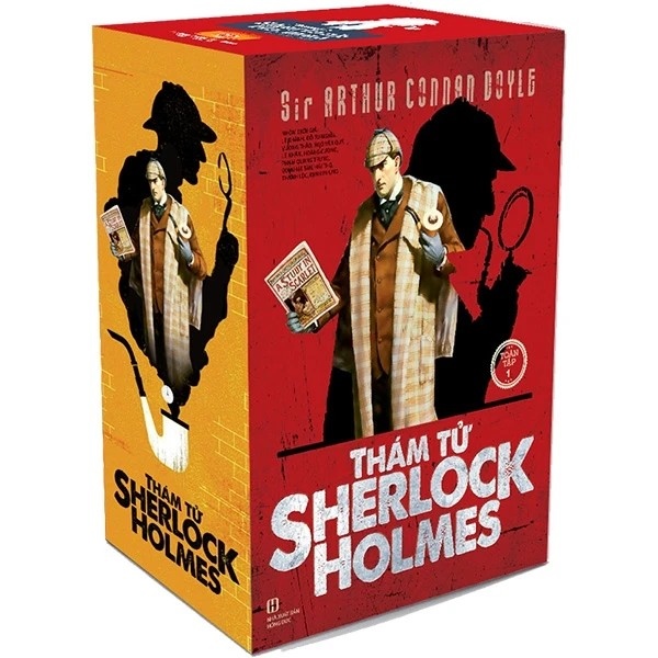 Box Sherlock Holmes 3c Bìa đỏ - Trí Việt