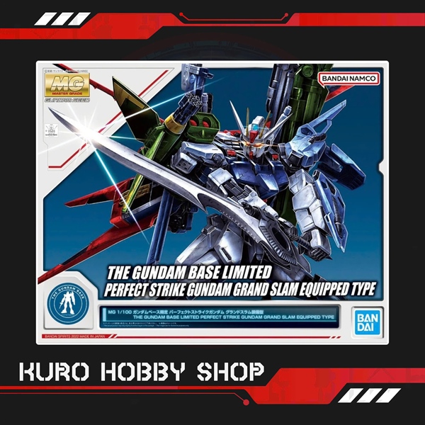 MG 1/100 The Gundam Base Limited Perfect Strike Gundam - Grand
