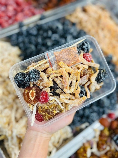 Combo 10 hộp ô mai mix khô 400g