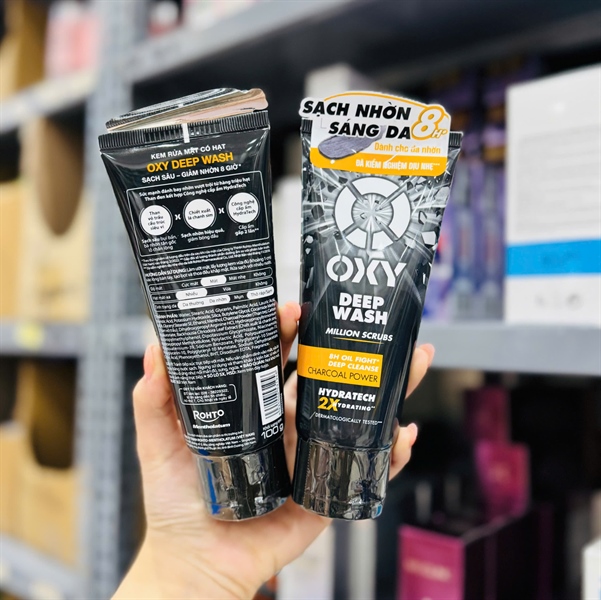 (VET) Sữa rửa mặt Oxy Deep ( ĐEN)