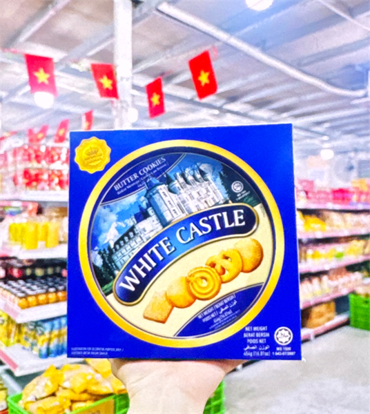Hộp Bánh quy bơ White Castle 454g