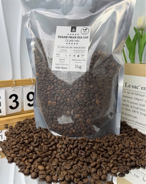 Cà Phê Nguyên Hạt Nguyên Chất 500g